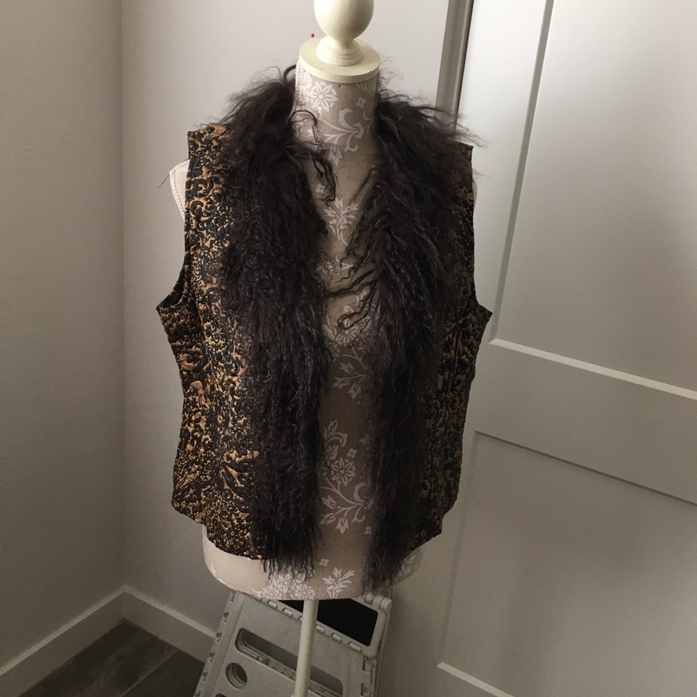 Leather vest